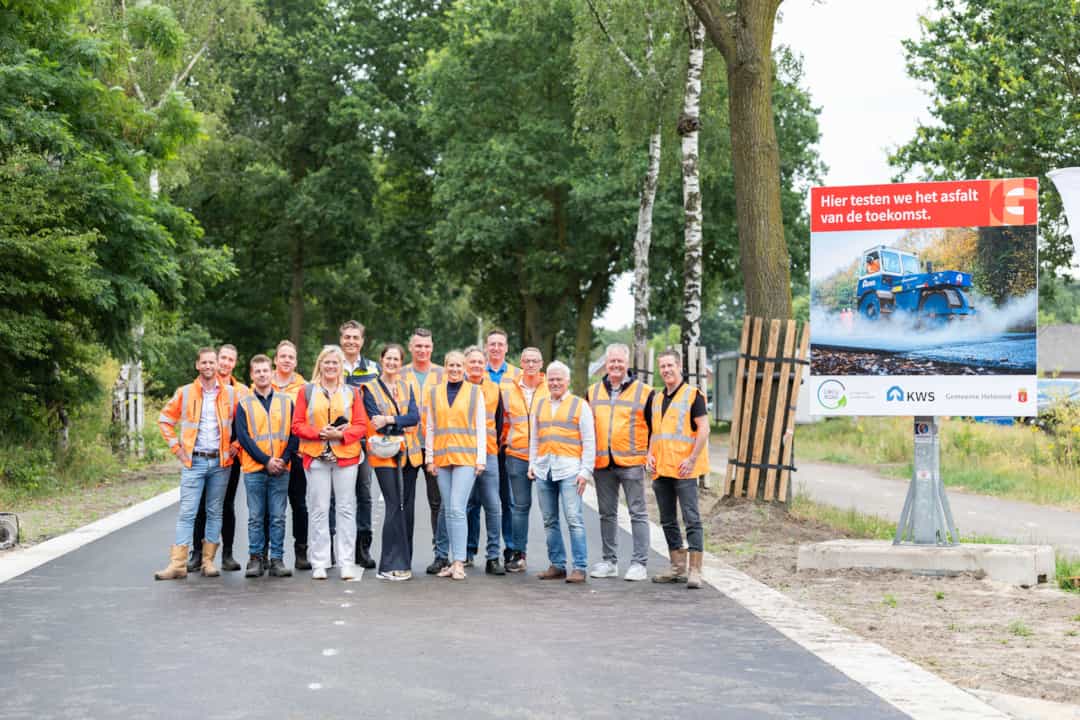 Ketensamenwerking op weg naar fossielvrij asfalt