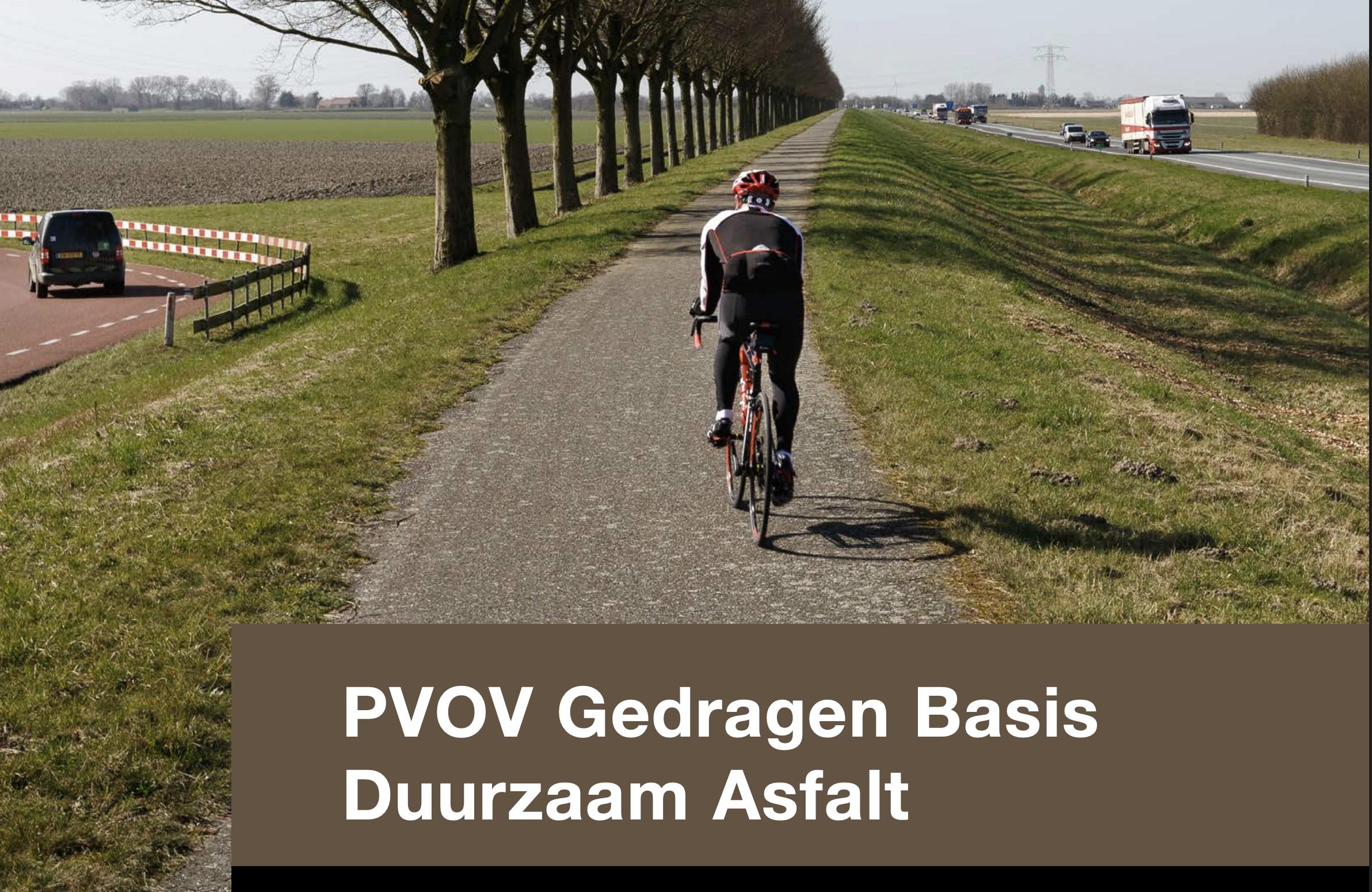 Provincies spreken af om biobased bindmiddelen toe te passen conform het CIRCUROAD ingroeimodel