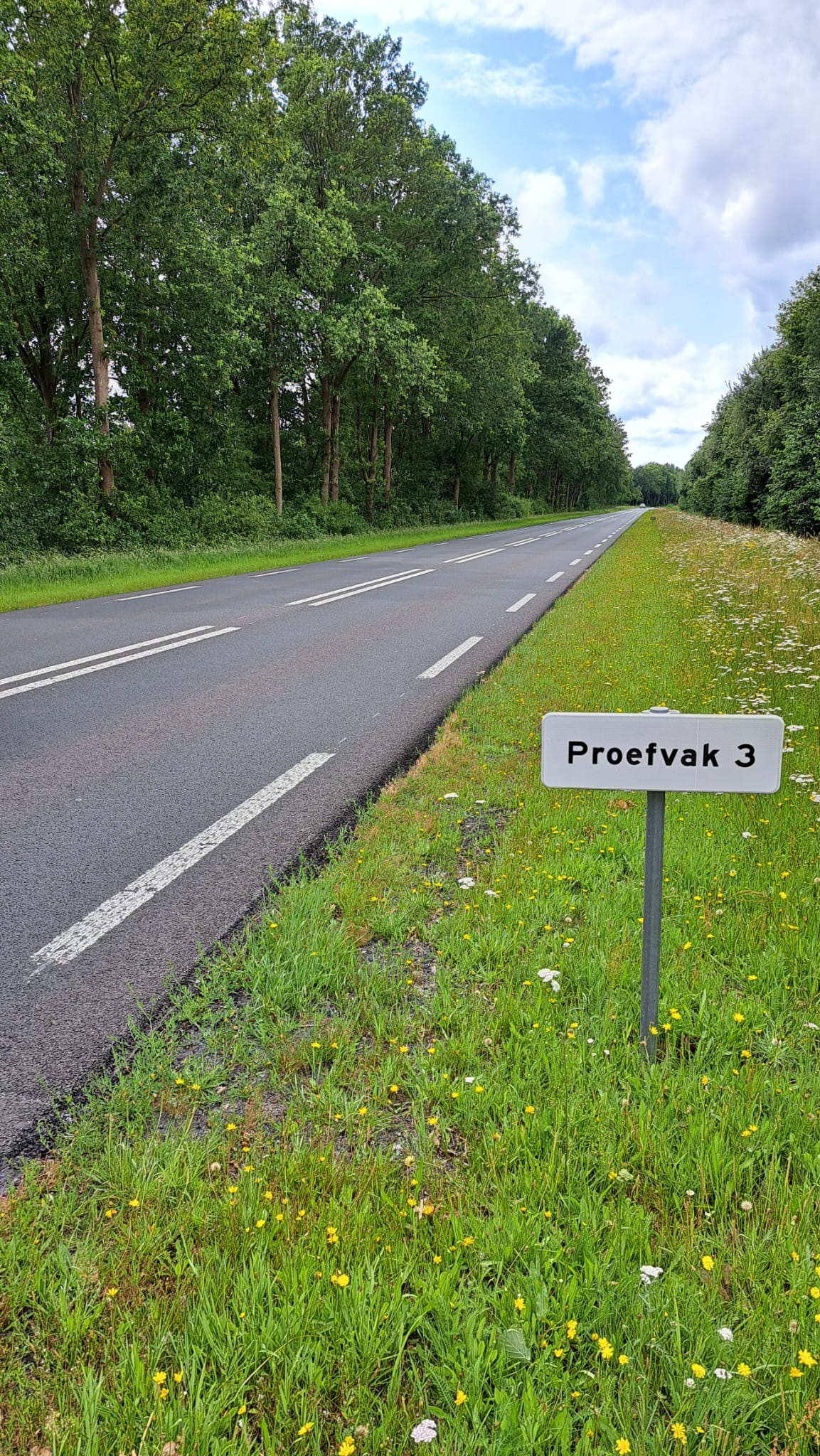 CIRCUROAD mijlpaal: eerste monitoringsmoment proefvakken provincie Drenthe